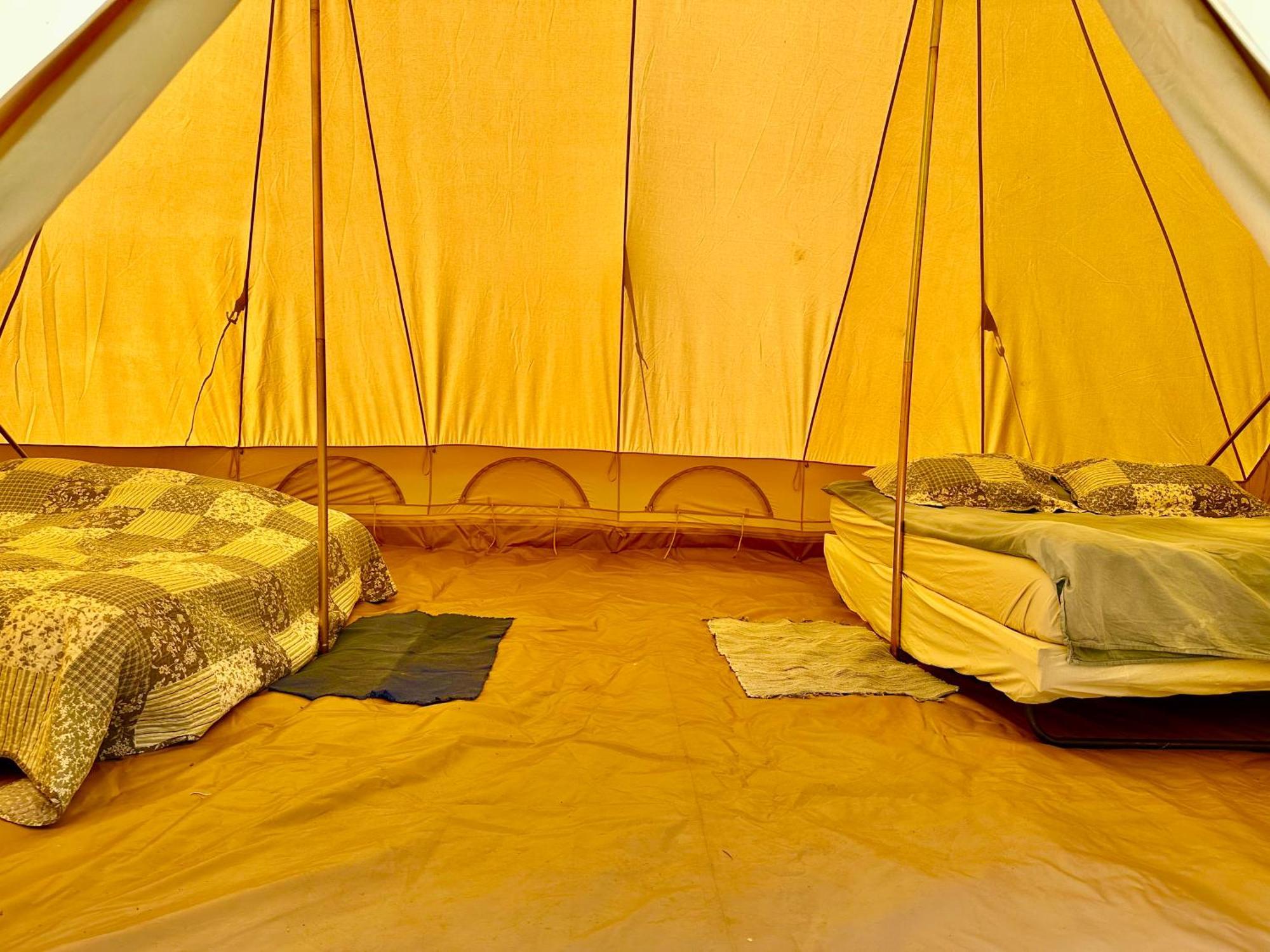Giant Canvas Rental Tent Agro-Turismo Quinta Da Fonte フィゲイロー・ドス・ヴィーニョス エクステリア 写真