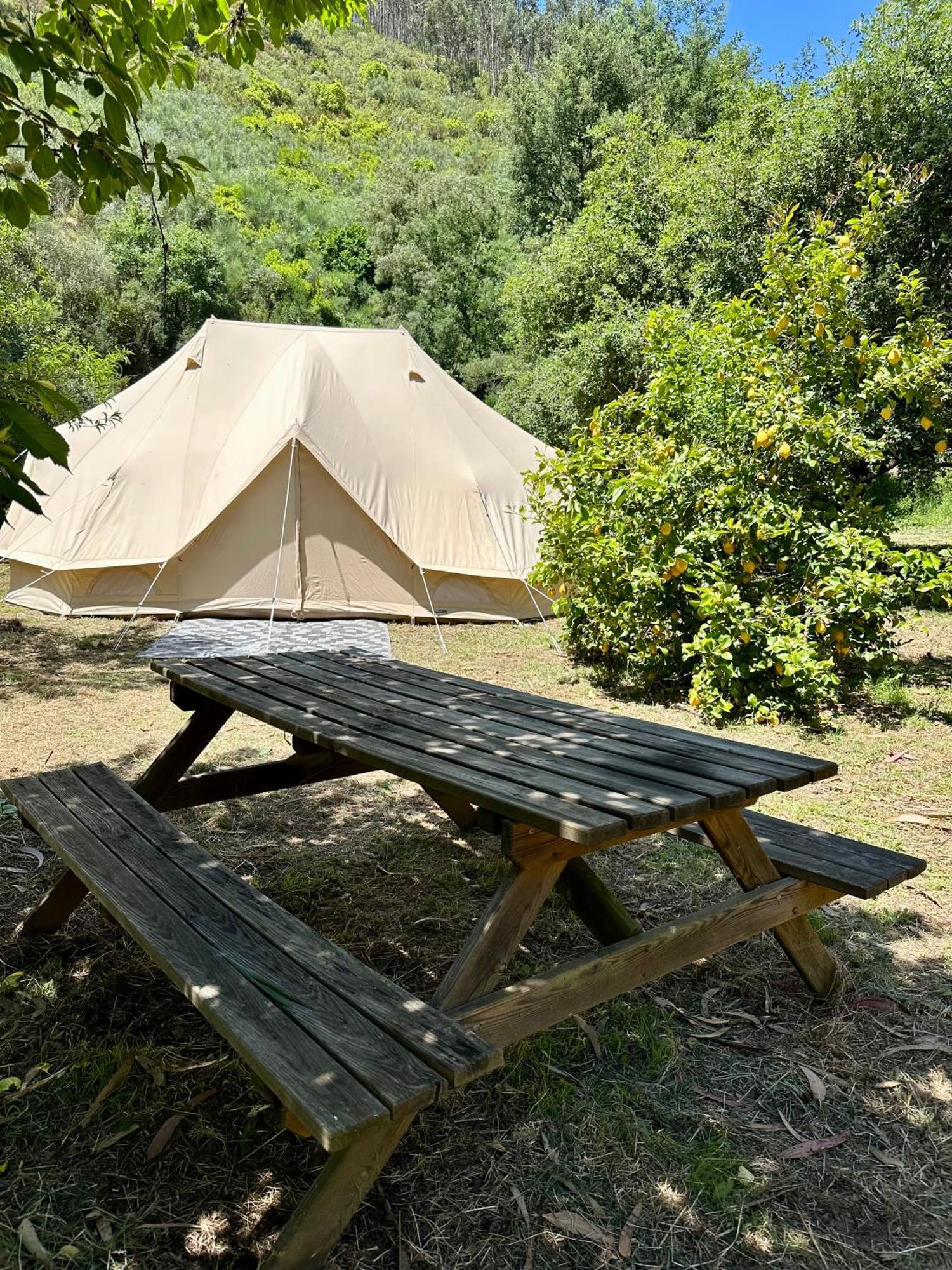 Giant Canvas Rental Tent Agro-Turismo Quinta Da Fonte フィゲイロー・ドス・ヴィーニョス エクステリア 写真